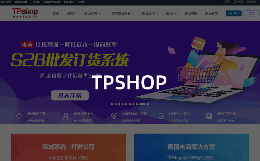 项目案例-TPSHOP