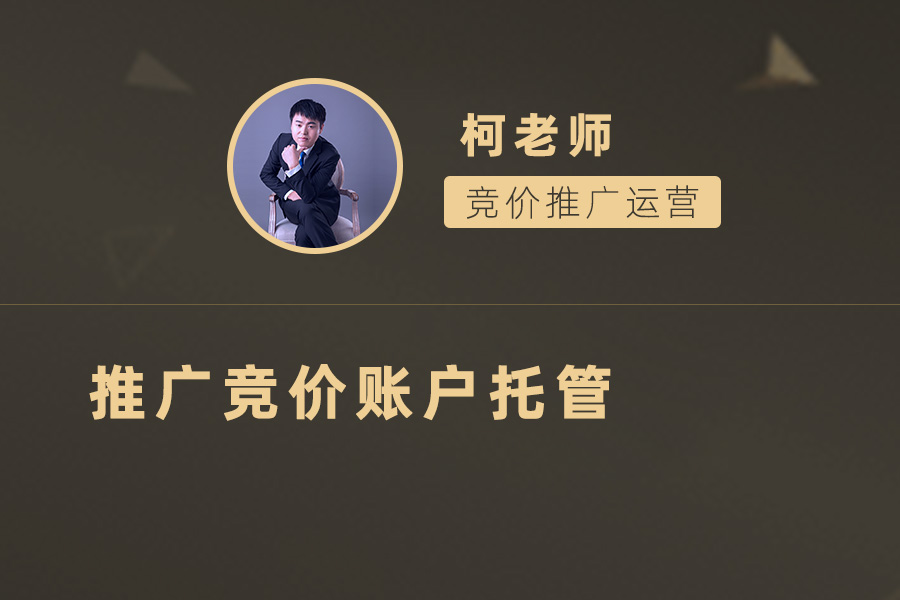 推广竞价账户托管，让你的营销更专业！