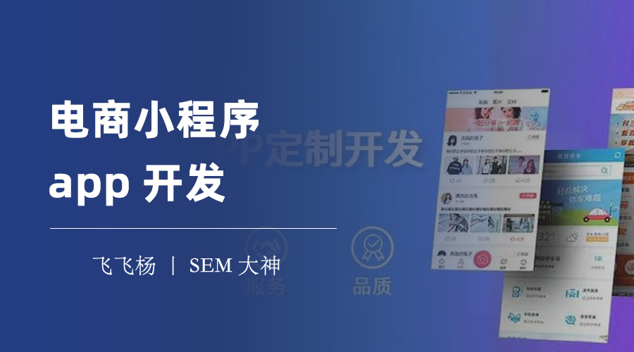 电商小程序app开发：只需几步就能拥有自己的电商小程序app