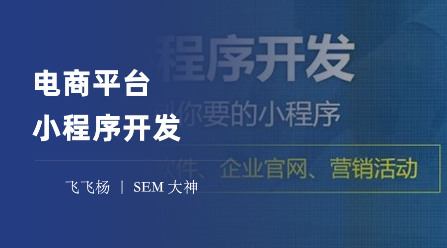 电商平台小程序开发：让你的电商平台更快、更稳、更美、更易用