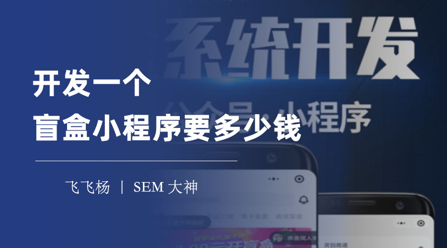 开发一个盲盒小程序要多少钱？看看这里的详细报价和注意事项！