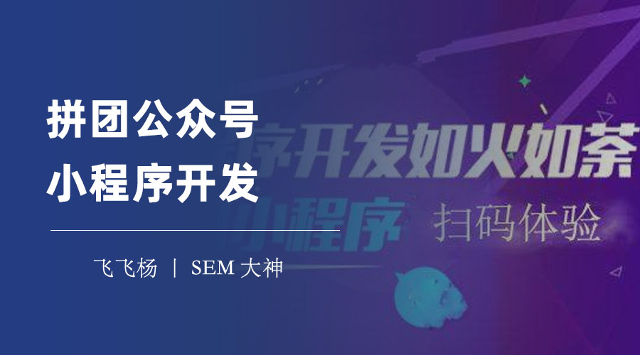 拼团公众号小程序开发：一站式，轻松搭建拼团小程序