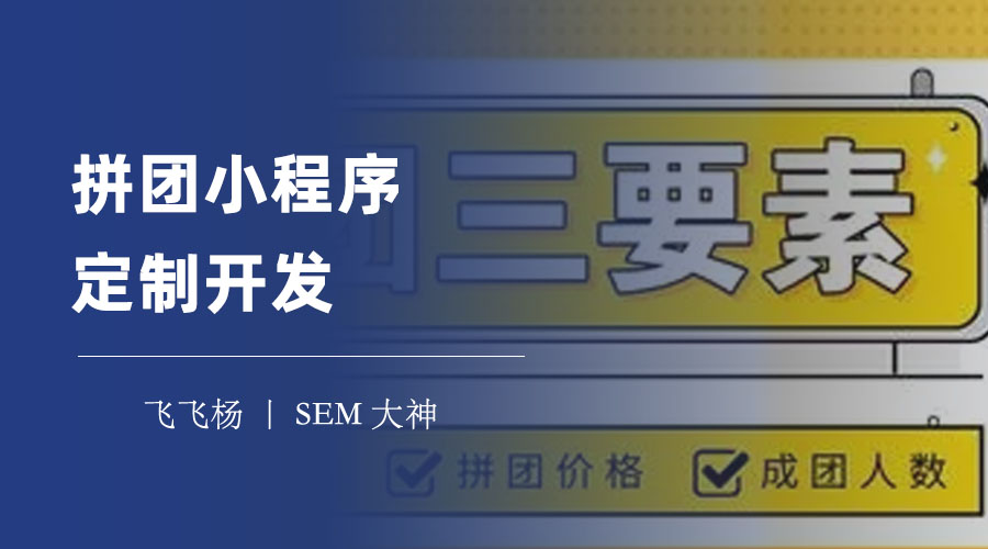 拼团小程序定制开发：三种开发方案的对比分析和推荐