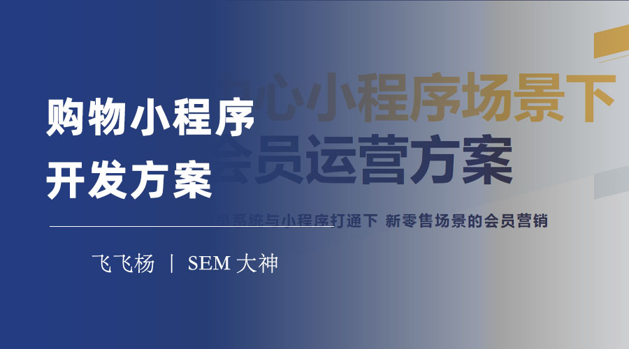 购物小程序开发方案：自主开发还是第三方平台，哪个更好？