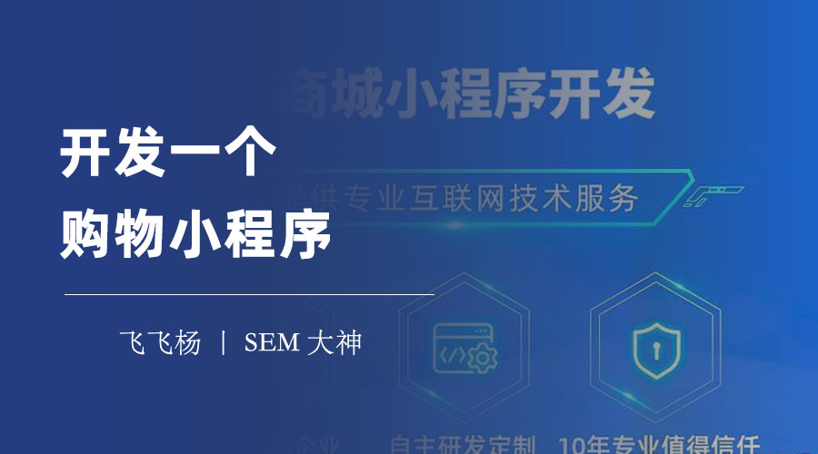 开发一个购物小程序，你需要知道的技巧和步骤