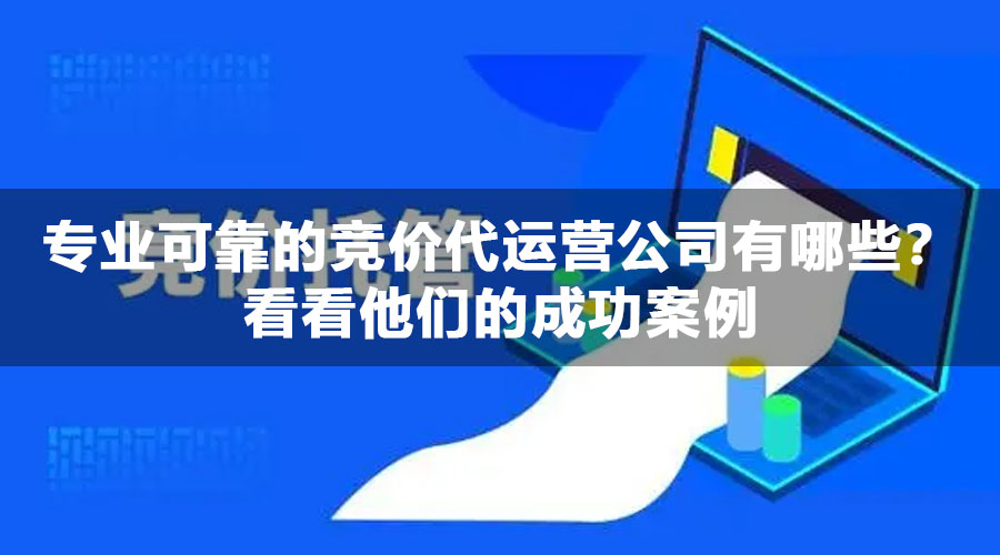 专业可靠的竞价代运营公司有哪些？看看他们的成功案例