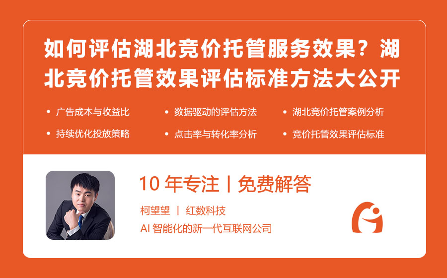 如何评估湖北竞价托管服务的效果？湖北竞价托管效果评估标准与方法大公开！