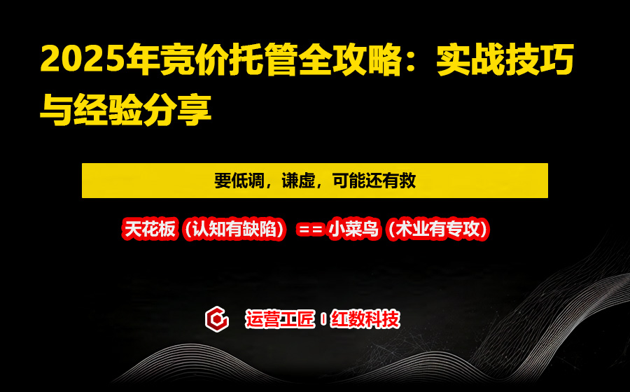 2025年竞价托管全攻略：实战技巧与经验分享